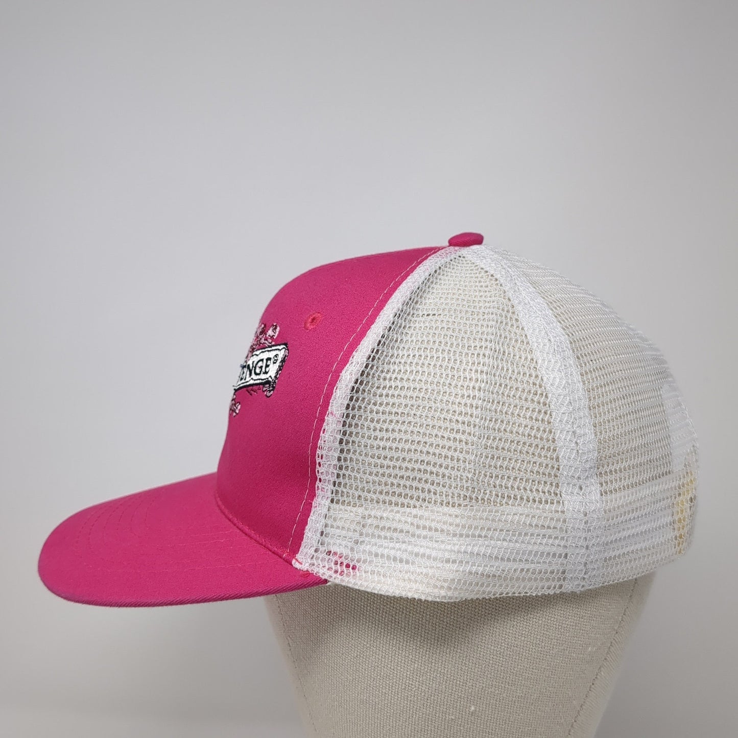 Sweet Revenge Strapback Trucker Hat Pink OS Adjustable Embroidered Mesh Back