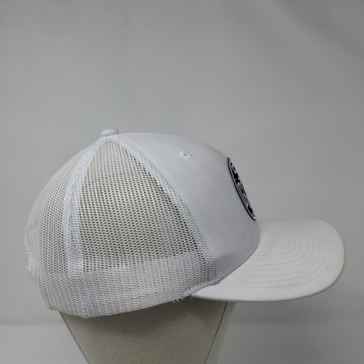 Golf Patch Snapback Mesh Back Trucker Hat White One Size Richardson