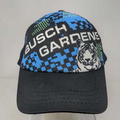 Busch Gardens Adult Strapback Trucker Hat Multicolor One Size Mesh Back SeaWorld