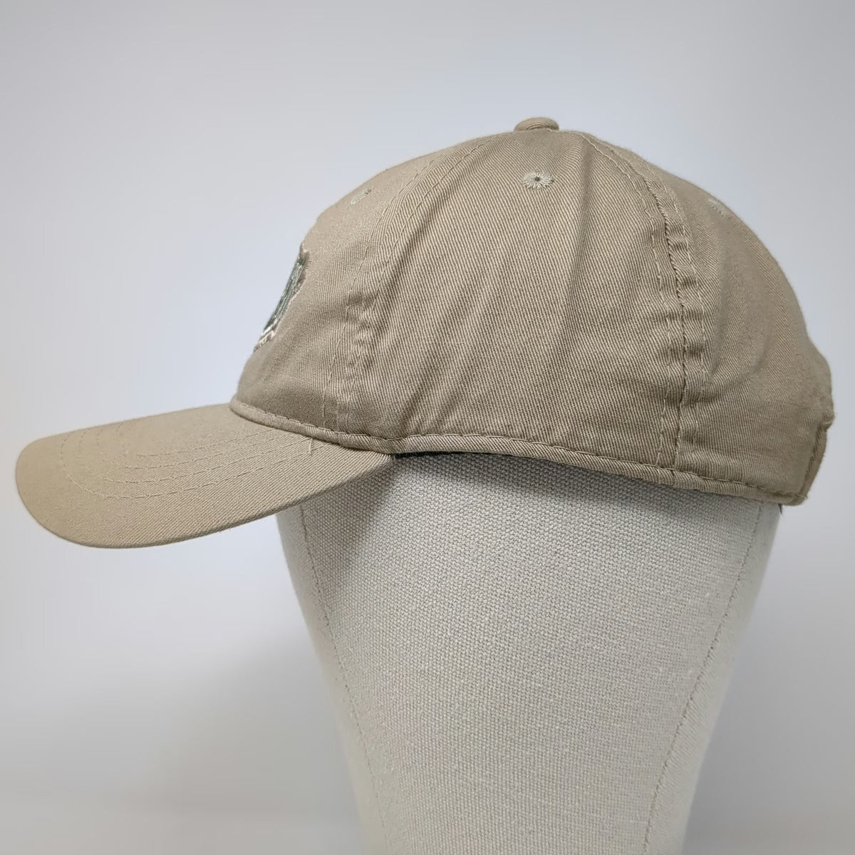 Outdoor Cap Sportsmans Warehouse Patch Baseball Cap Beige One Size Strapback Hat