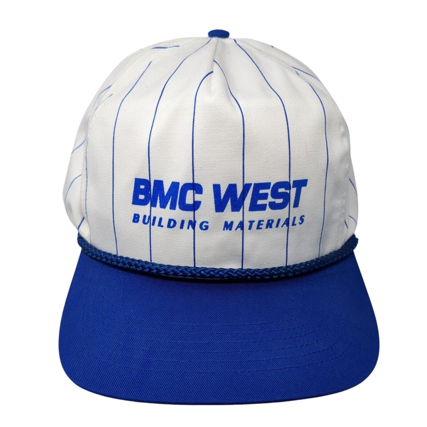 BMC West Building Materials Snapback Hat Multicolor OS Adjustable Rope San Sun
