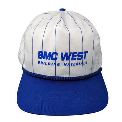 BMC West Building Materials Snapback Hat Multicolor OS Adjustable Rope San Sun