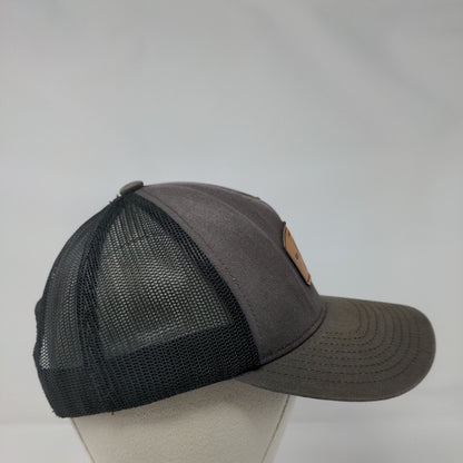 Haida Gwaii Est. 91 Snapback Trucker Hat Gray OS Adjustable Mesh Back Tristar