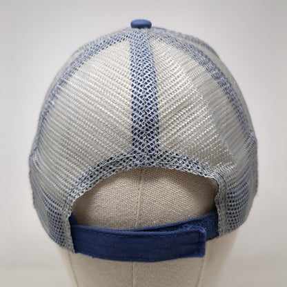 Lowe's Strapback Trucker Hat Blue One Size Adjustable Mesh Back 6 Panel BDA