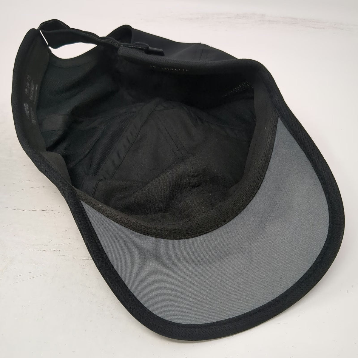 Adidas Baseball Cap Black One Size Climalite Moisture Wicking Slideback Hat