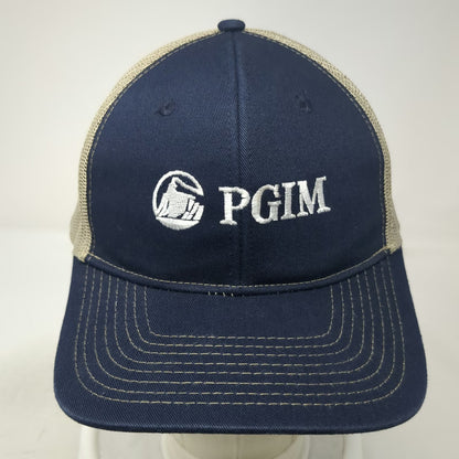Port Authority Trucker Hat Blue One Size PGIM Logo Mesh Snapback Finance Work