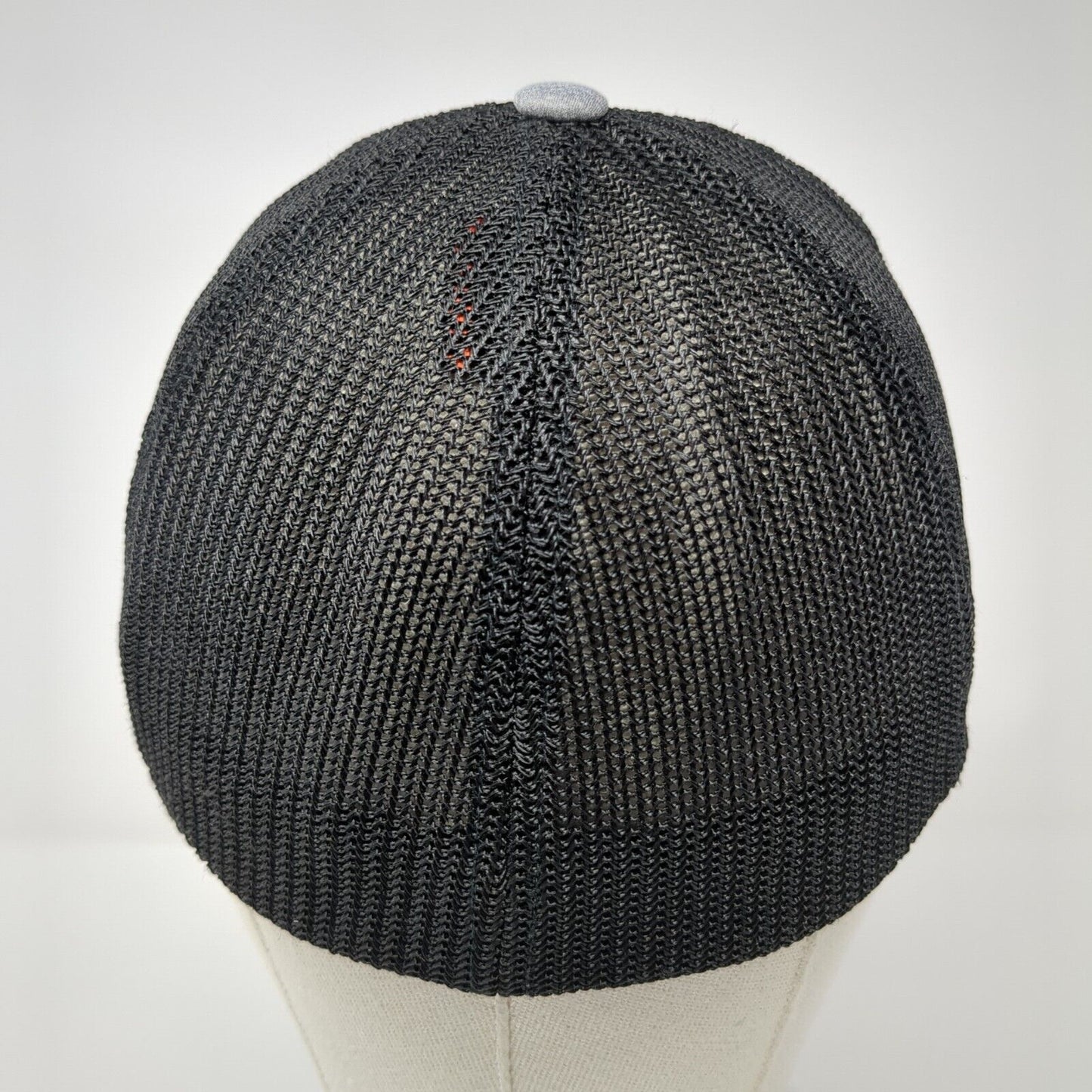 His Way Developers Inc Fitted Mesh Back Trucker Hat Gray One Size Flexfit