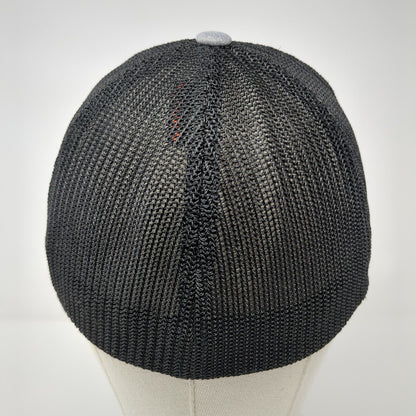 His Way Developers Inc Fitted Mesh Back Trucker Hat Gray One Size Flexfit