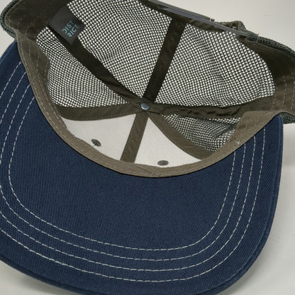 District Gray Trucker Hat One Size Blue Oregon Interagency Fire Patch Snapback