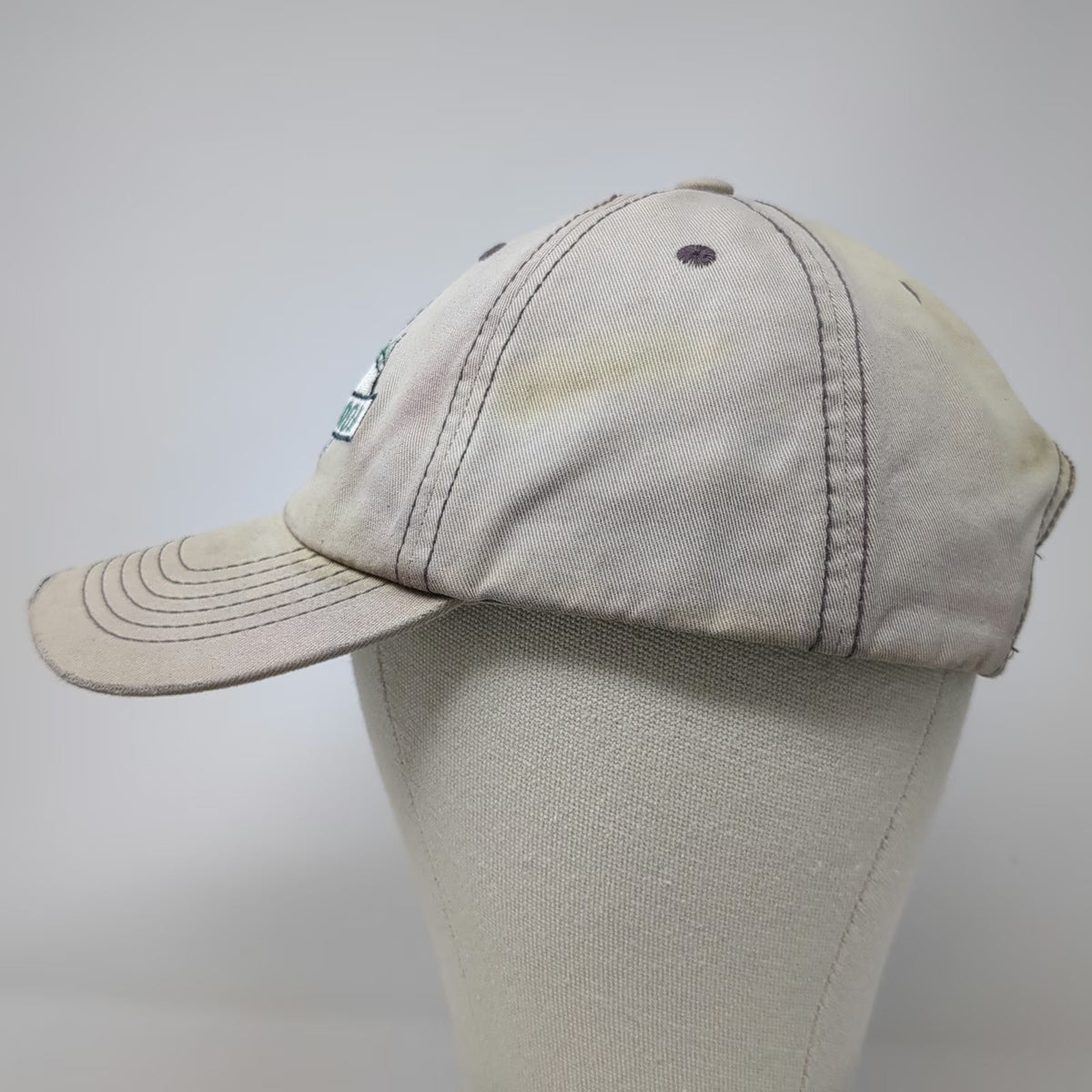 OTTO Baseball Cap Gray One Size Hat Hoodoo Saloon Clayton Idaho Cotton Strapback