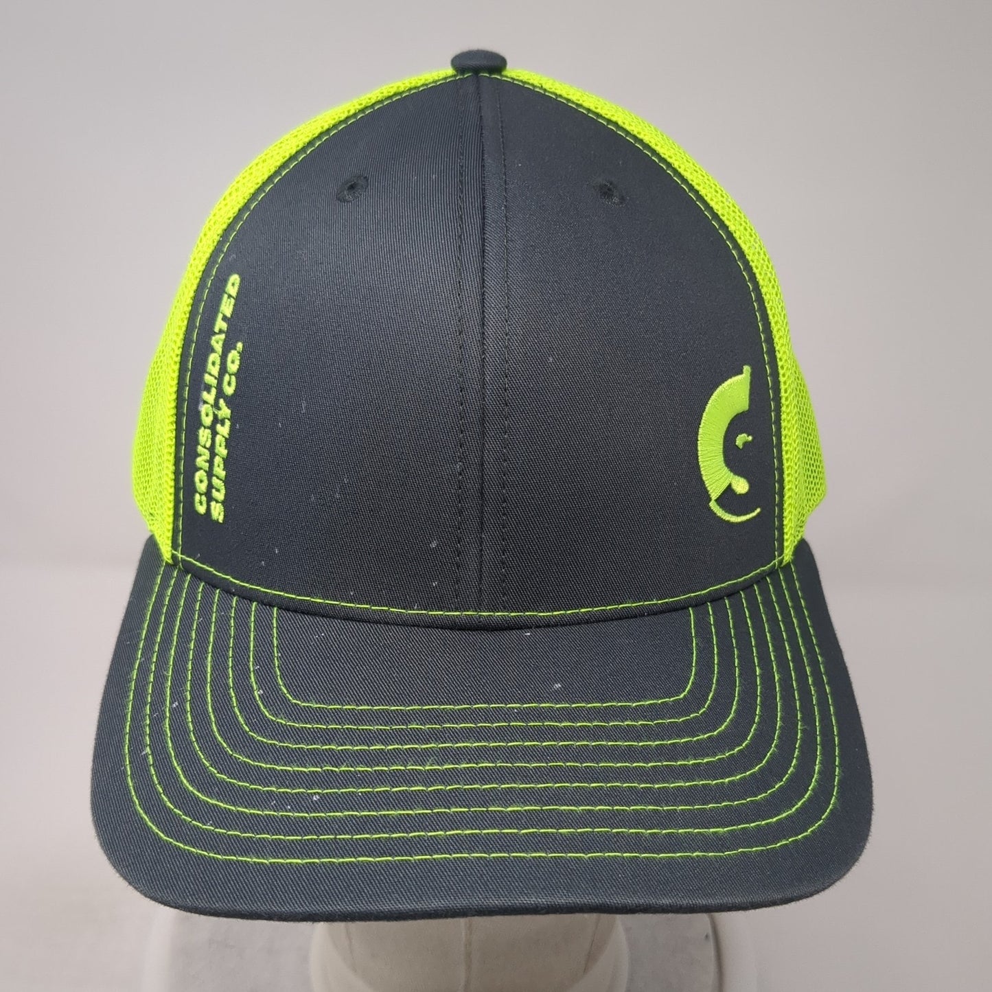 Consolidated Supply Co Trucker Hat Multicolor OS Adjustable Mesh Back Richardson