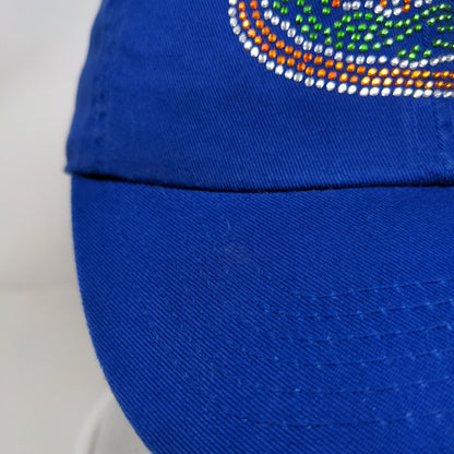 Florida Gators Women's Slideback Hat Blue OSFA Bling Rhinestones NCAA TOW