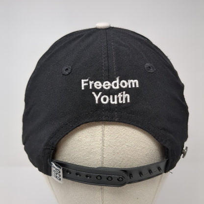 Freedom Youth Foundation Snapback Rope Hat Black One Size Embroidered