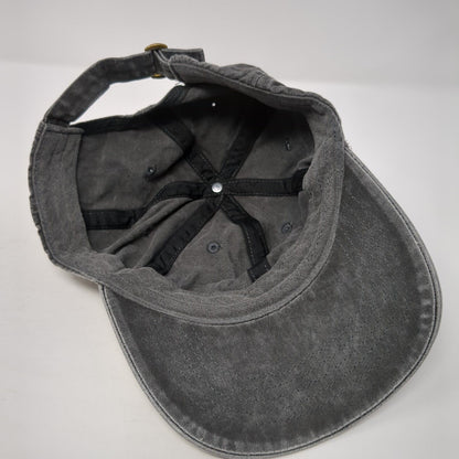 Unbranded Slideback Hat Solid Gray One Size Blank Adjustable Vent Holes