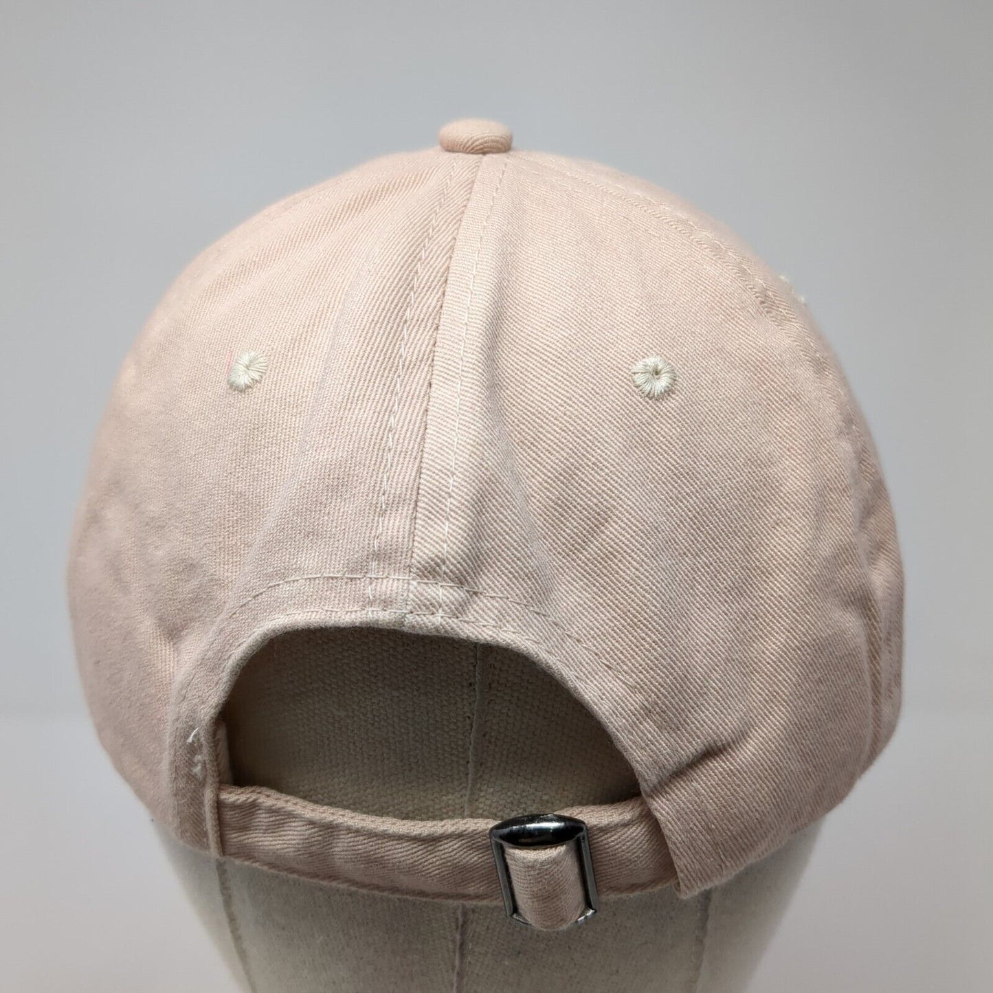 NASA Slideback Hat Tan One Size Adjustable Embroidered Prairie Mountain