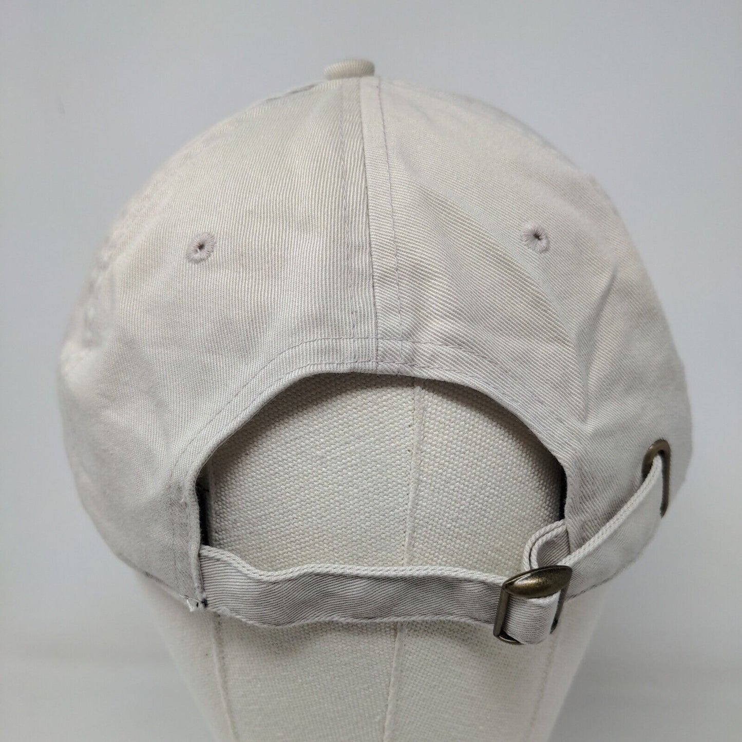 Hyp Men's Slideback Hat Beige OSFA Blank 100% Cotton Adjustable