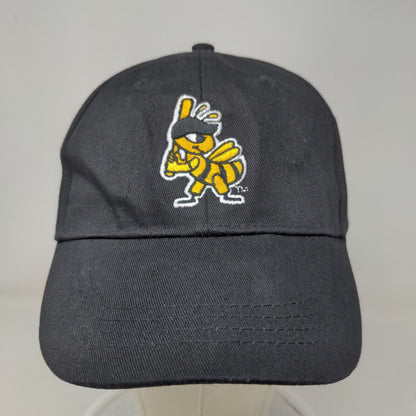 BWM Global Men's Strapback Hat Black Salt Lake Bees Embroidered Logo