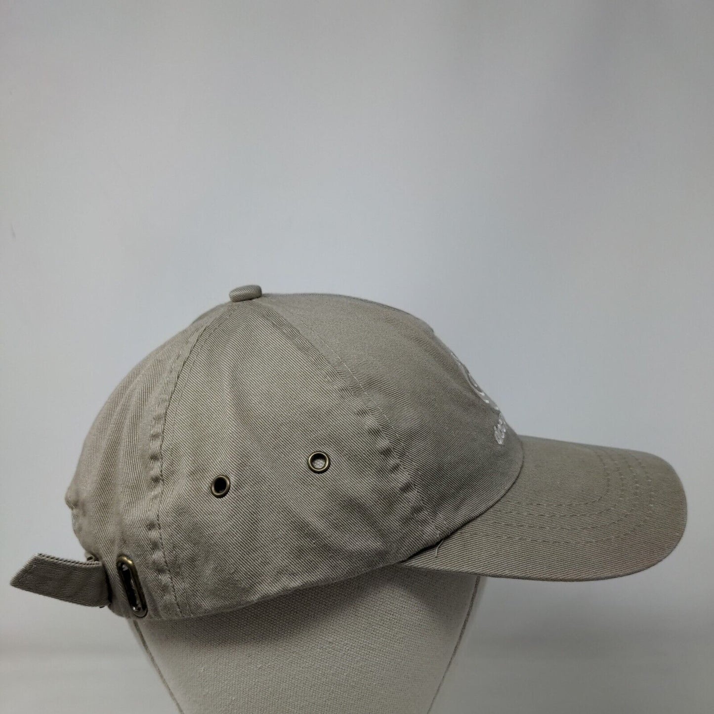 Doc Popcorn Slideback Hat Tan One Size Embroidered Port & Company