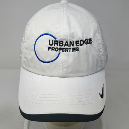 Nike Baseball Cap White Blue Black One Size Dri-Fit Perforated Urban Edge Hat
