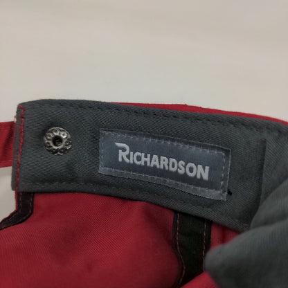 Richardson Slideback Hat Red One Size Adjustable Model No. 220 Blank