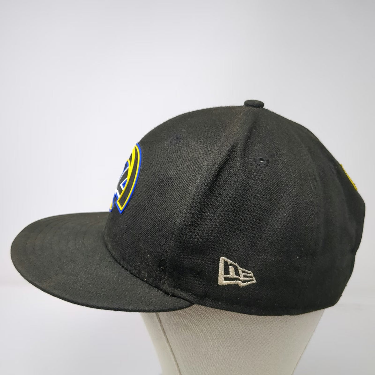 Los Angeles Rams NFL New Era Snapback Black One Size Hat Time To Shine Side Hit