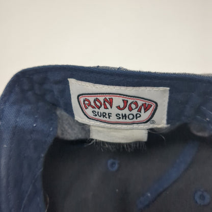 Ron Jon Surf Shop Strapback Baseball Cap Blue One Size Adjustable Embroidered