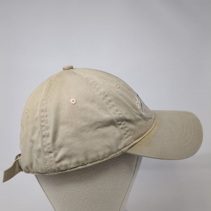 Big Elk Camp Slideback Hat Tan One Size Adjustable Embroidered Sutton's