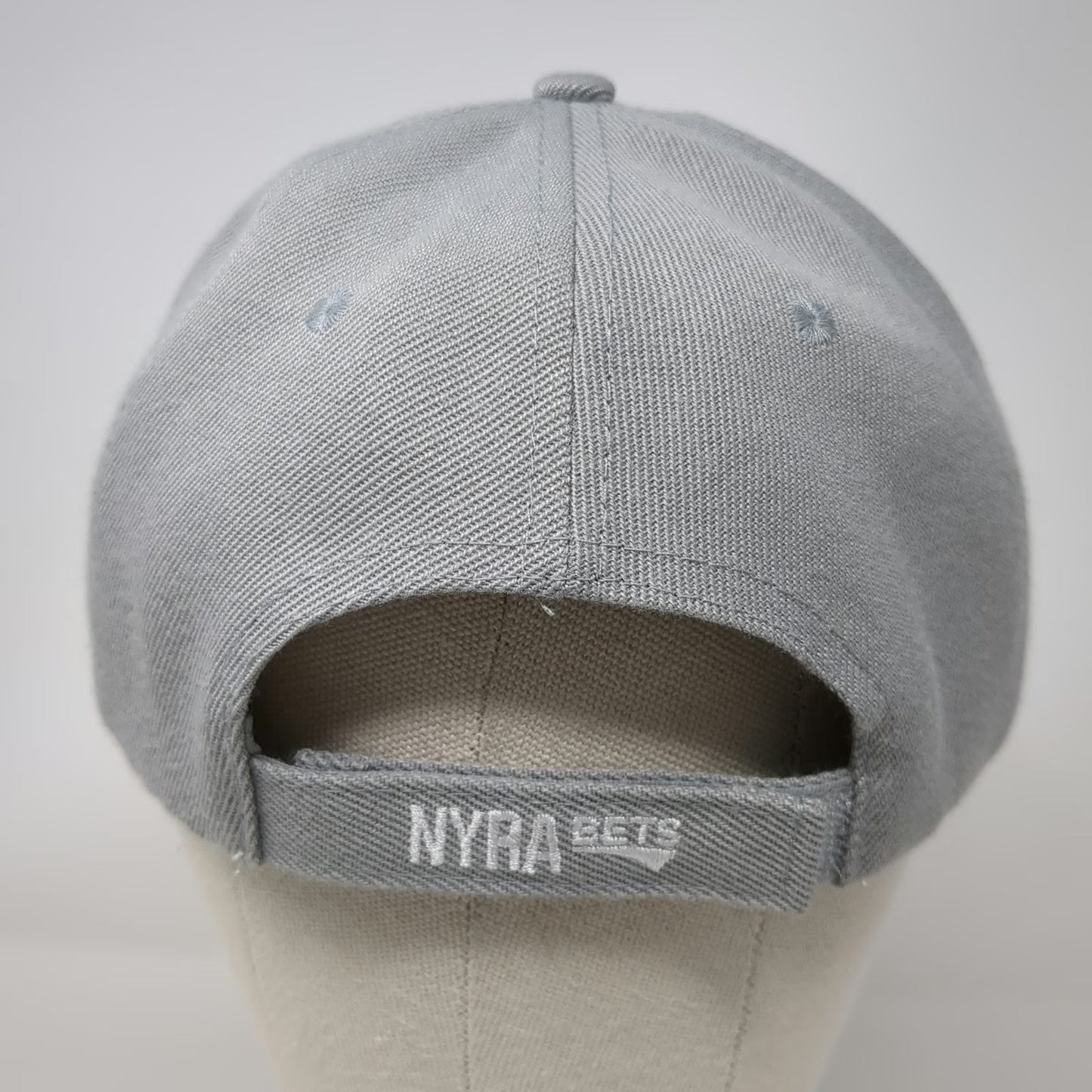 APC Haskell 2025 Horse Logo NYRA Bets Gray Baseball Cap Hat One Size Adjustable