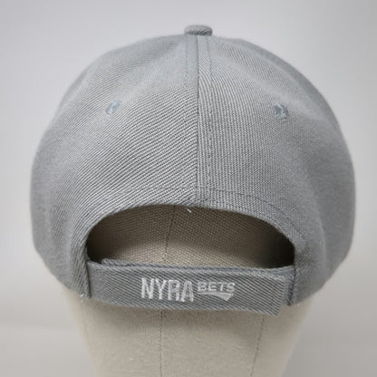APC Haskell 2025 Horse Logo NYRA Bets Gray Baseball Cap Hat One Size Adjustable