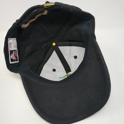 West Sacramento Slideback Baseball Cap Black OS Adjustable Embroidered Otto