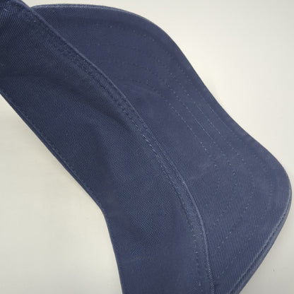 Nike Sun Visor Hat Blue One Size Adjustable Strap Lightweight Embroidered Swoosh