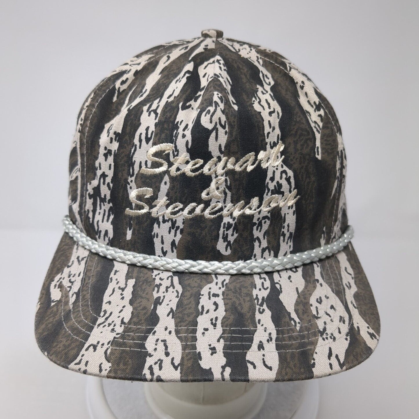 Stewart & Stevenson Baseball Cap Multicolor OS Adjustable Embroidered Rope Katl