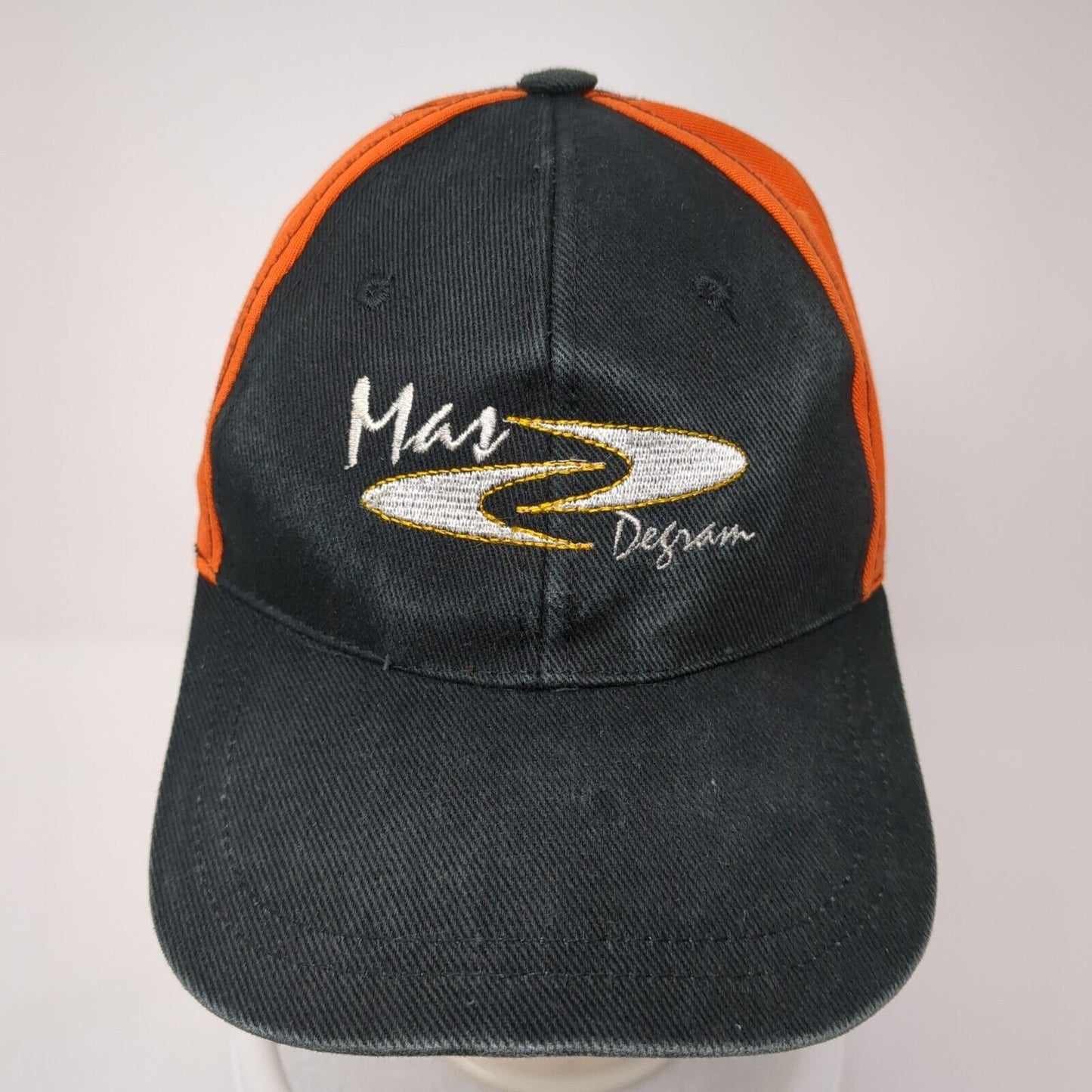 Mas Degram Strapback Hat Multicolor One Size Adjustable Embroidered 6 Panel