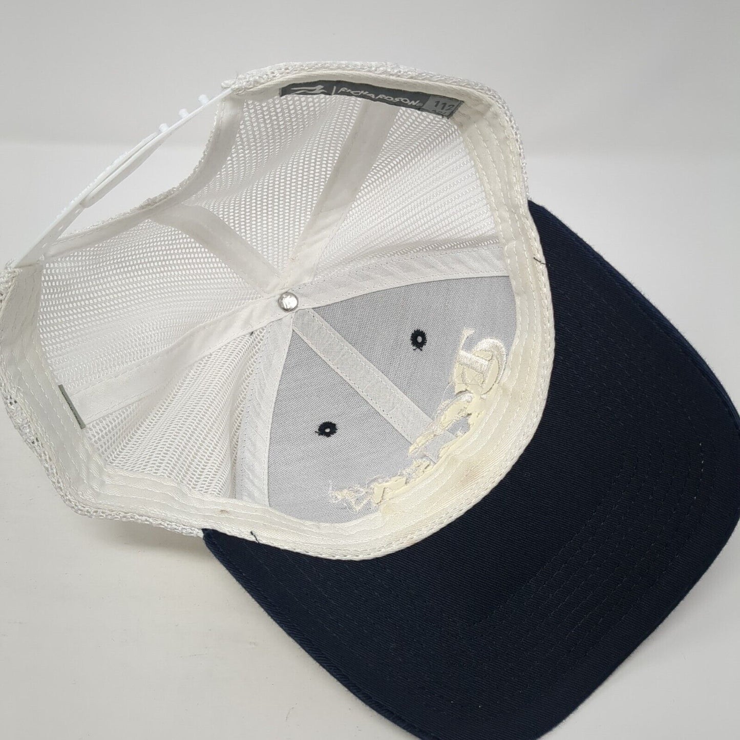 Tim Crist Alaskan Adventures Snapback Trucker Hat Blue OS Adjustable Richardson