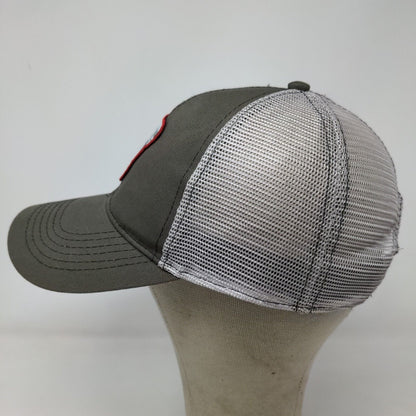 Lincoln Outfitters Men's Snapback Mesh Back Hat Green Embroidered Logo