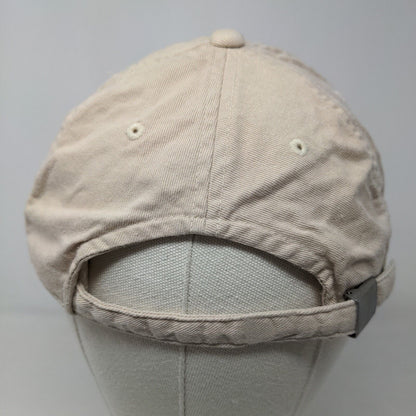 Old Navy Men's Slideback Hat Tan Size OS Embroidered Logo 2009