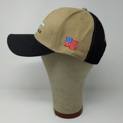 Welded Construction Hat Embroidered Crane Logo Brown Black Slideback