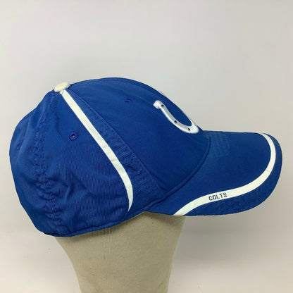 Reebok Onfield Indianapolis Colts Hat NFL Fitted Size L/XL Blue White