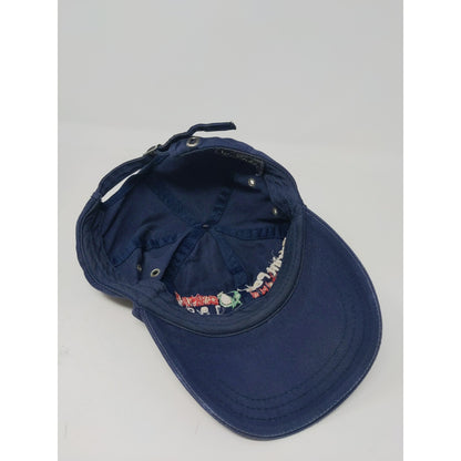 Vintage 1999 Sprint PCS Champions Slideback Hat Blue Embroidered Spell Out Blue