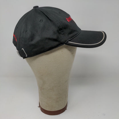 Scrap Runner Embroidered Black Slide Back Hat Cap Adjustable Spell Out Logo