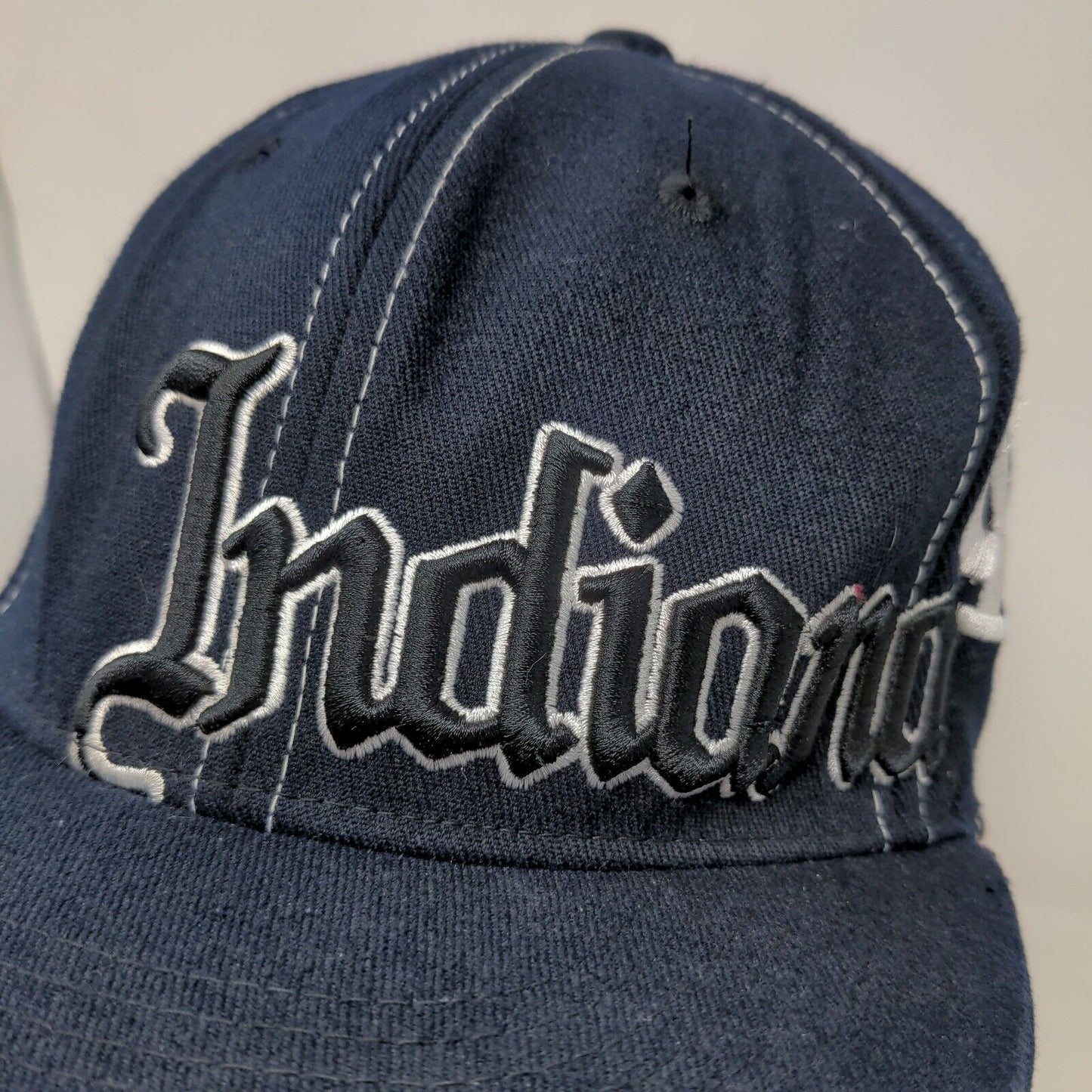 Top of the World Men's Indiana Hoosiers IU Hat Blue White One Fit Embroidered