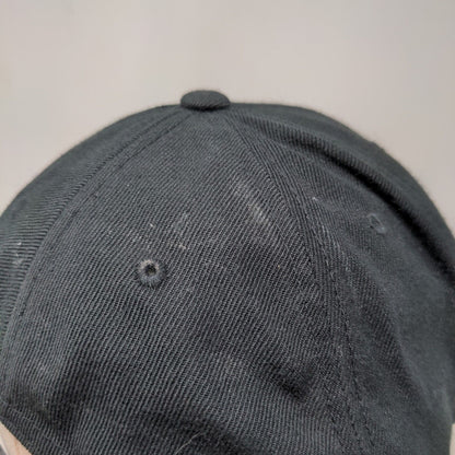 Brixton Men's Snapback Hat Black Adjustable Embroidered Big Logo