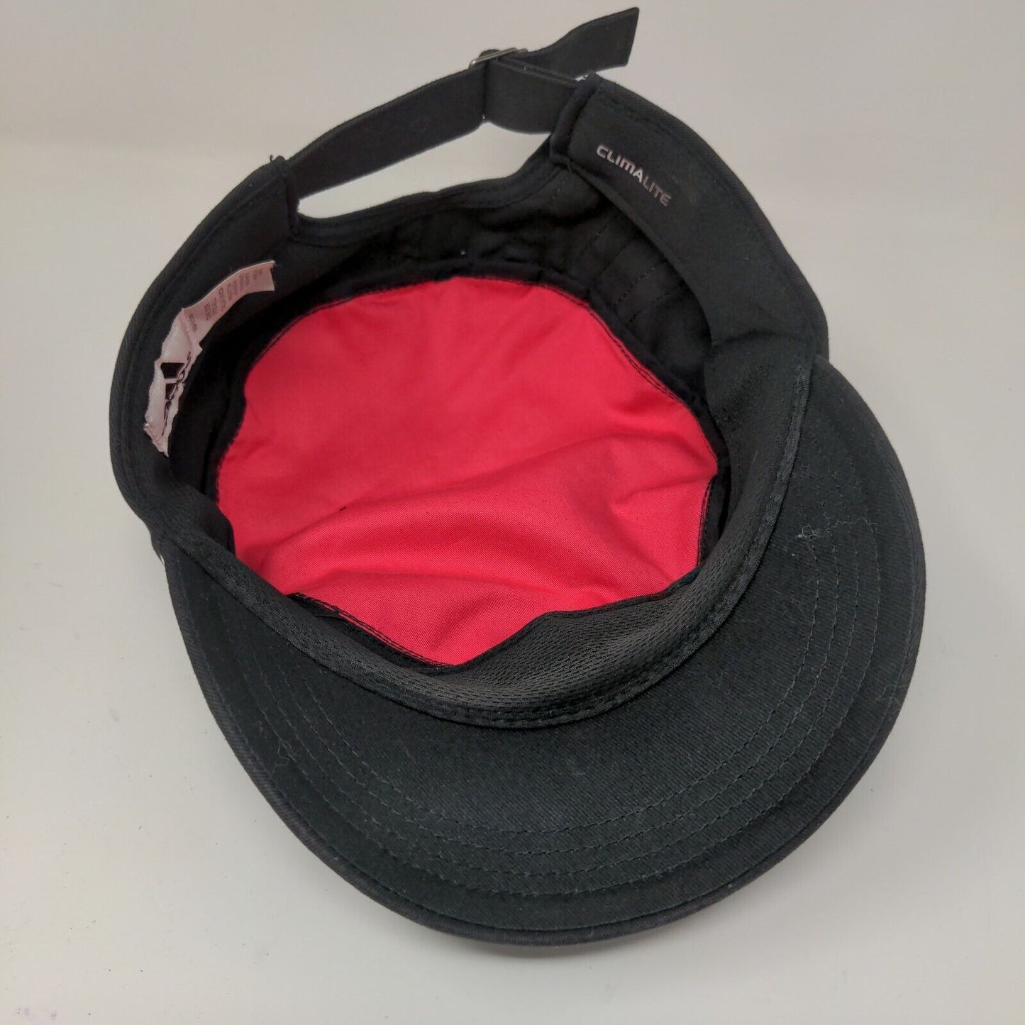 Adidas Womens Black Pink Climalite Cadet Hat Cap Adjustable Back Strap One Size