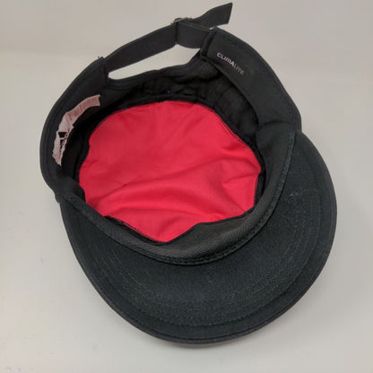 Adidas Womens Black Pink Climalite Cadet Hat Cap Adjustable Back Strap One Size