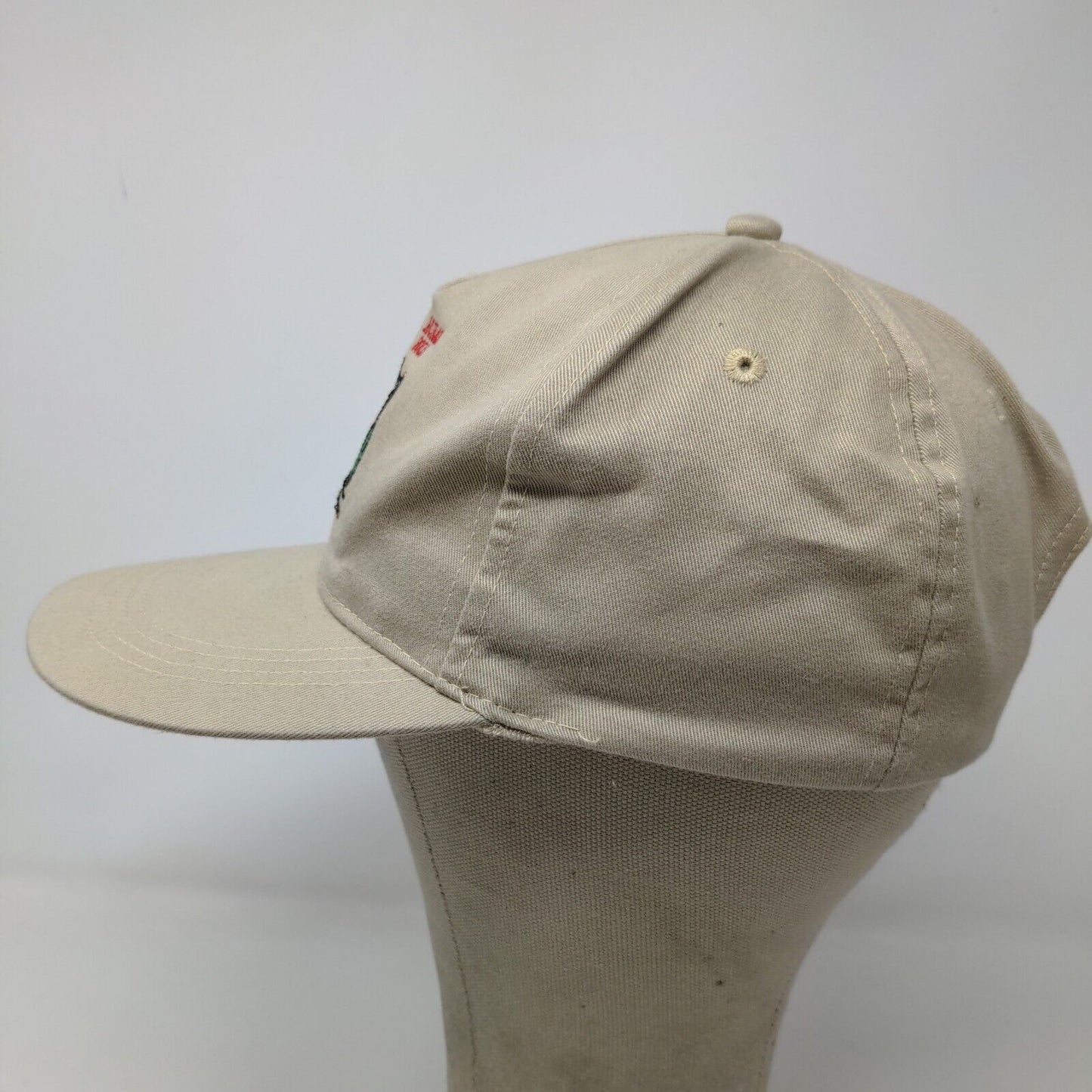 San Sun Men's 2005 Murat Indianapolis Shriners Slideback Hat Tan OSFA