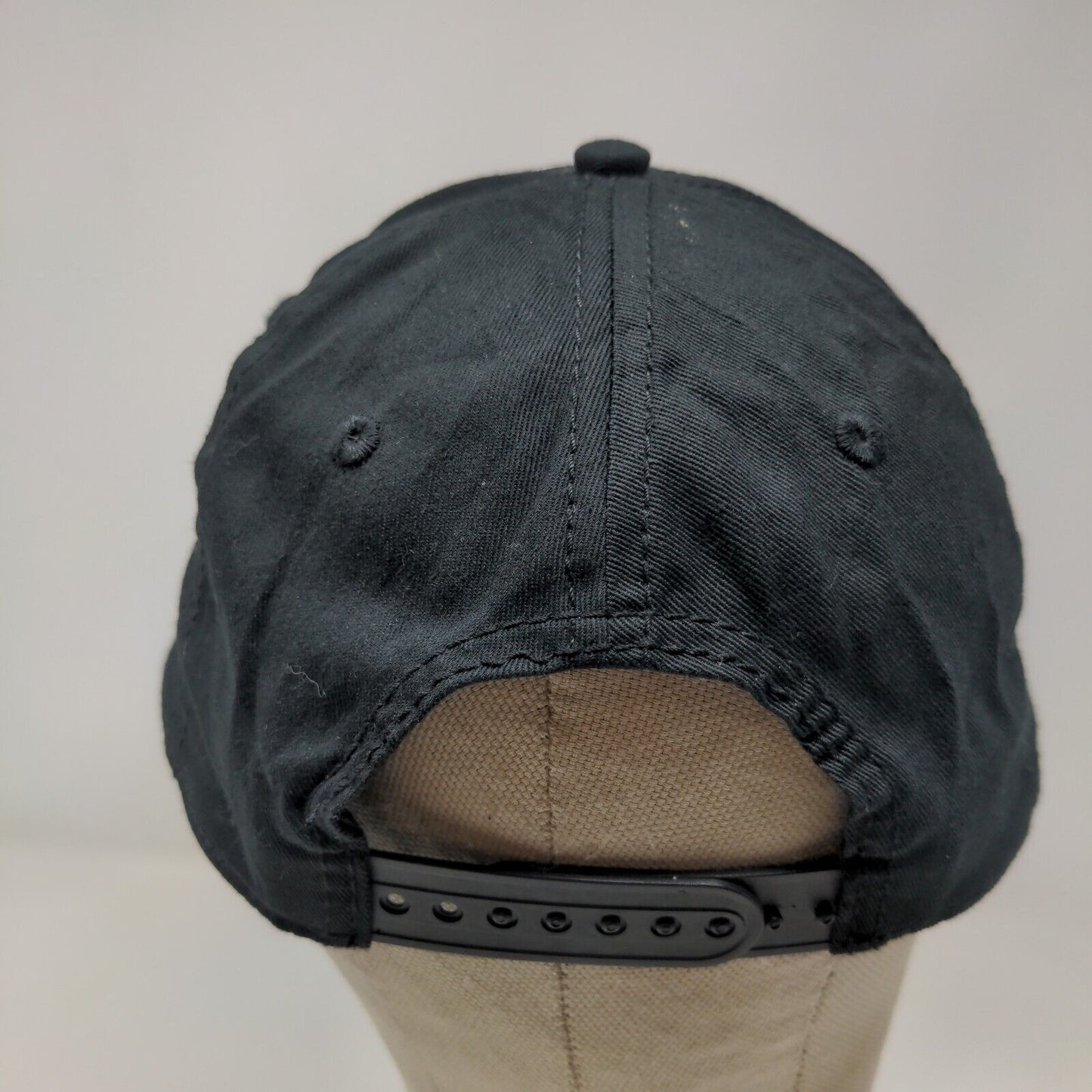 Karbon Men's Moosehead Snapback Hat Black One Size Embroidered Logo Cotton