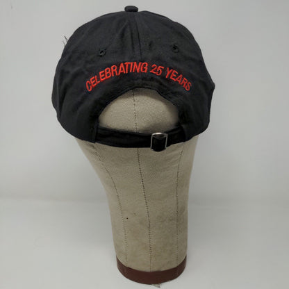 John Force Racing Castrol Oil 25 Year Celebration Slideback Cap Hat Black