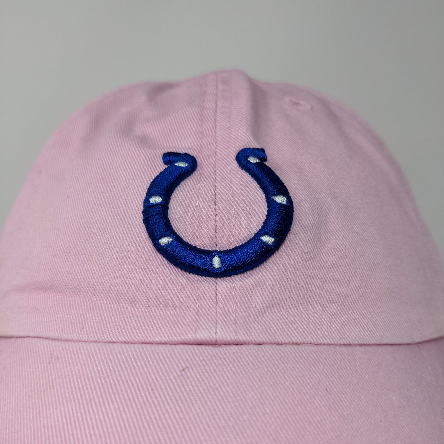 Reebok NFL Indianapolis Colts Breast Cancer Awareness Slideback Hat OSFA Pink