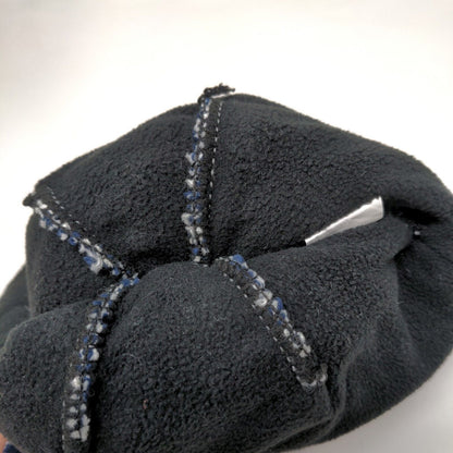 Royal Women's Trapper Beanie Hat Ear Flaps Pom Poms Blue Arrows Warm W/Mittens