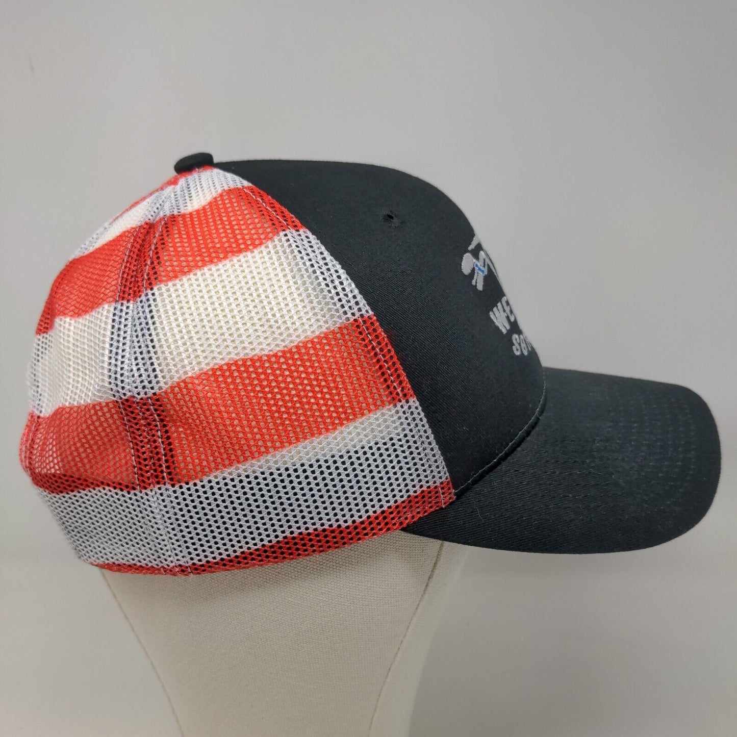 Unbranded Men's Snapback Mesh Back Hat Patriotic We Ride So They Fly Patriotic